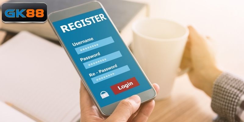 Quy trình đăng ký tài khoản tại GK88